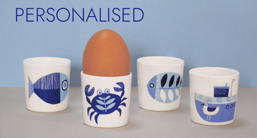 Ocean I Egg Cups | Personalised*