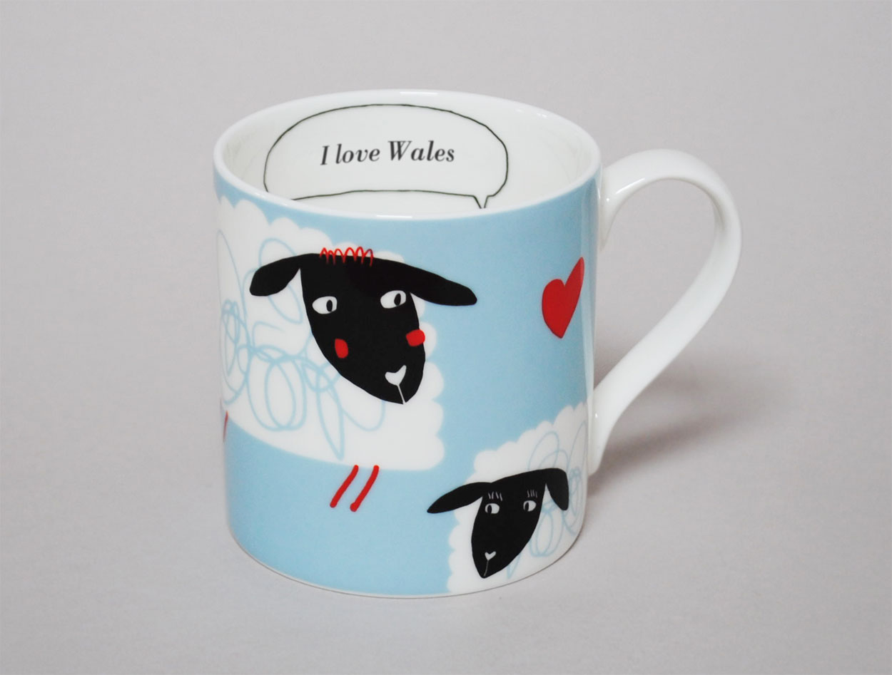 Bubble | Wales Mug | Baa