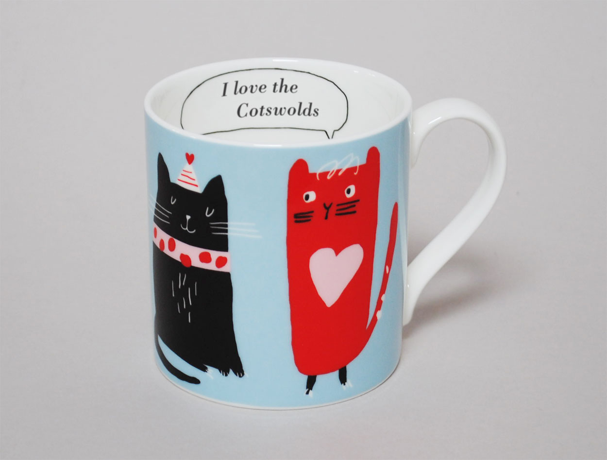 Bubble | Cotswolds Mug | Cattitude