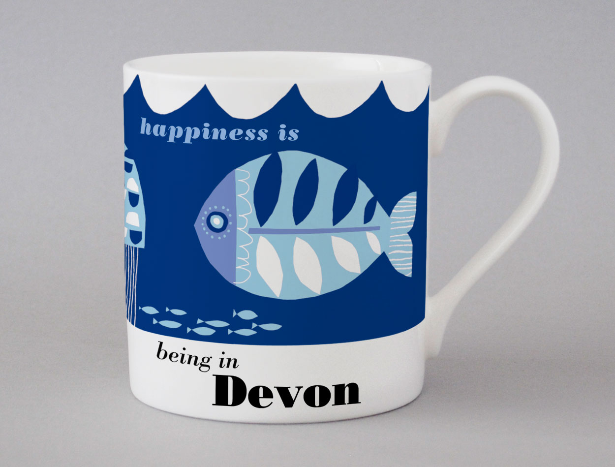 Ocean | Devon Mug | Fish