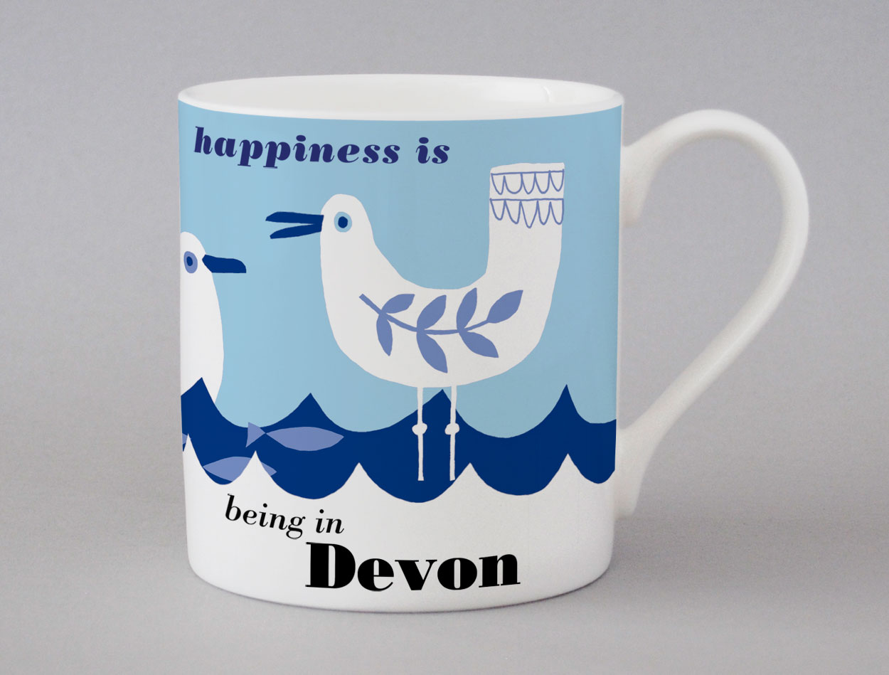 Ocean | Devon Mug | Seagull