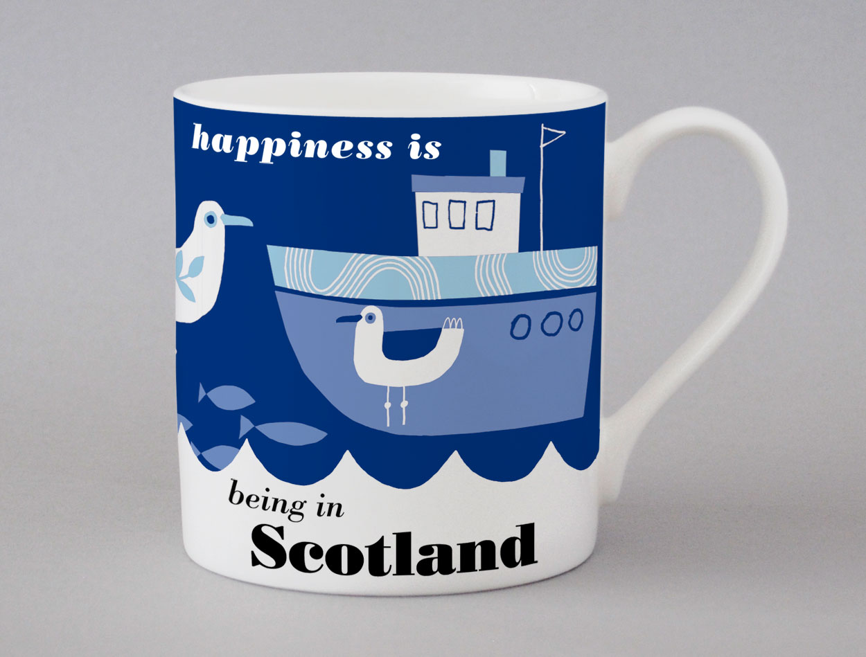 Ocean | Scotland Mug | Ship