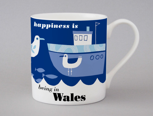 Ocean | Wales Mug | Ship